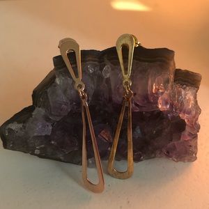 925 stamped dangle earrings